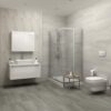 Kaleseramik Wandfliese Dune 25x50 cm ice white matt MAT-9707