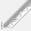 Alferpro alferbasic AB-E125 Winkel Edelstahl glänzend