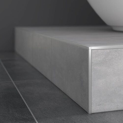 Alferpro alferquad AQ-E80 Quadrat Edelstahl glänzend