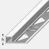 Alferpro alferquad AQ-AESC100 Quadrat Alu eloxiert chrom