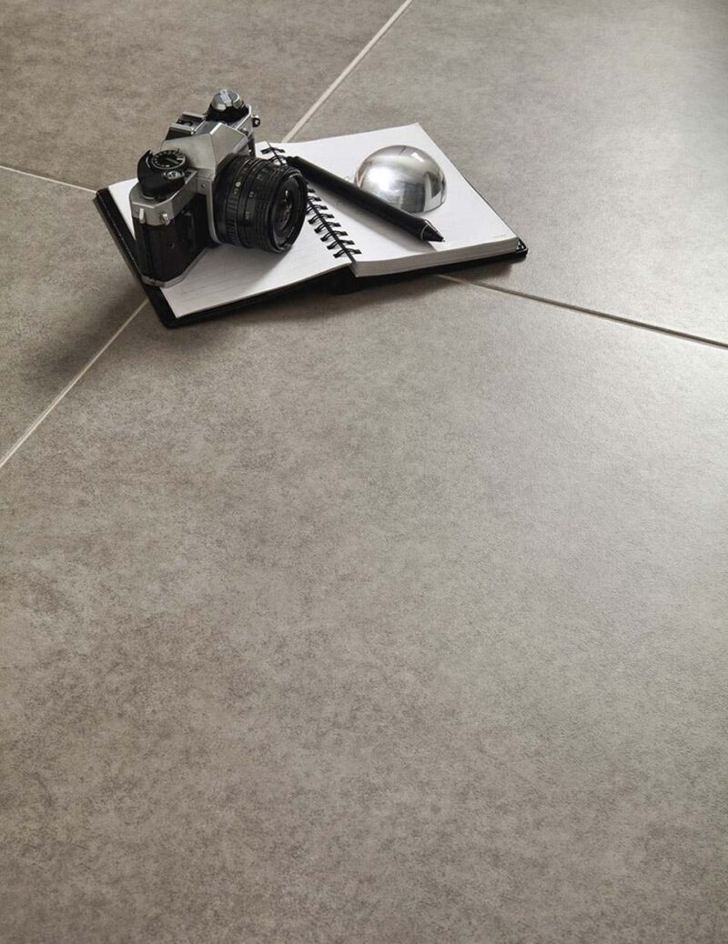 Kaleseramik Bodenfliese X-Soft 60x60 cm Grau Seidenmatt GS-D 7747