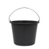 Baueimer 12 Liter Schwarz
