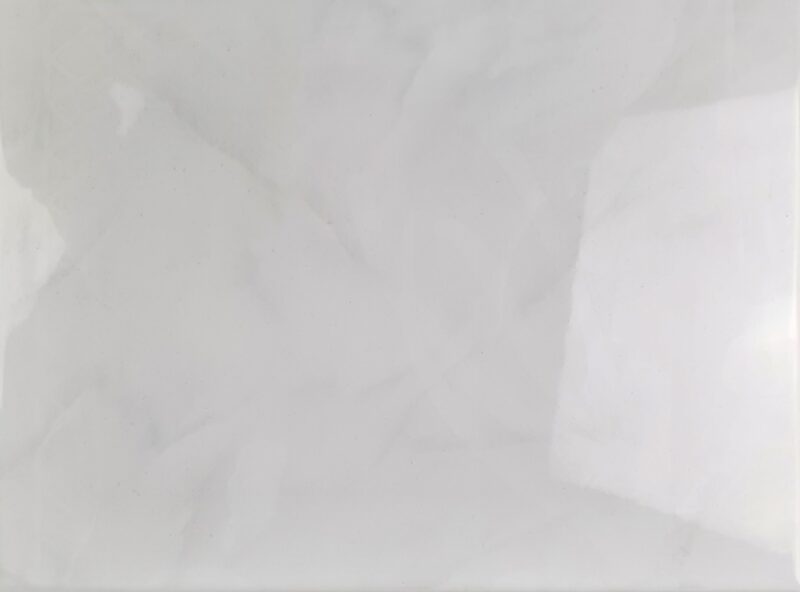 Aws Steingut Wandfliese Lena 25x33 cm Weiß-Grau glänzend 238839