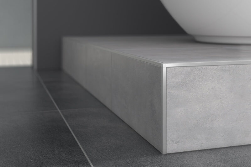 Alferpro alferquad AQ-AESC110 Quadrat Alu eloxiert chrom