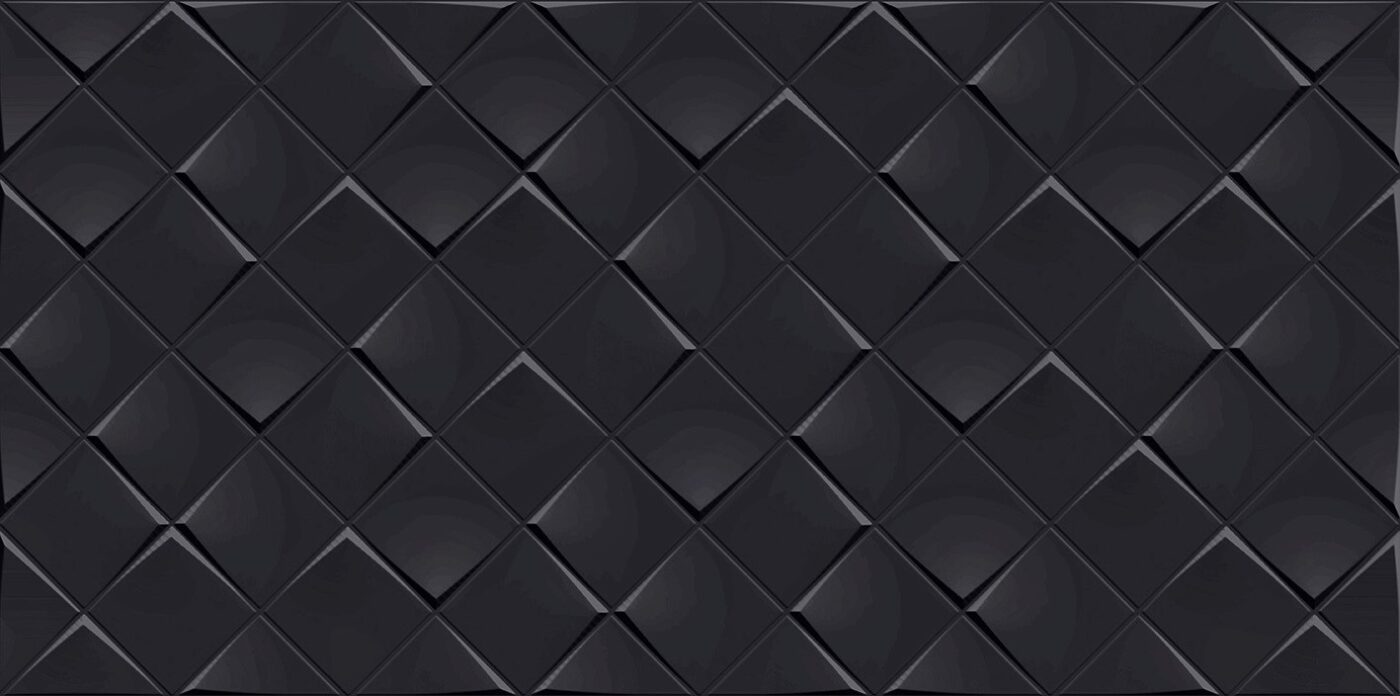 Villeroy & Boch Wandfliese Monochrome Magic 30x60 cm schwarz matt 1588 BL90