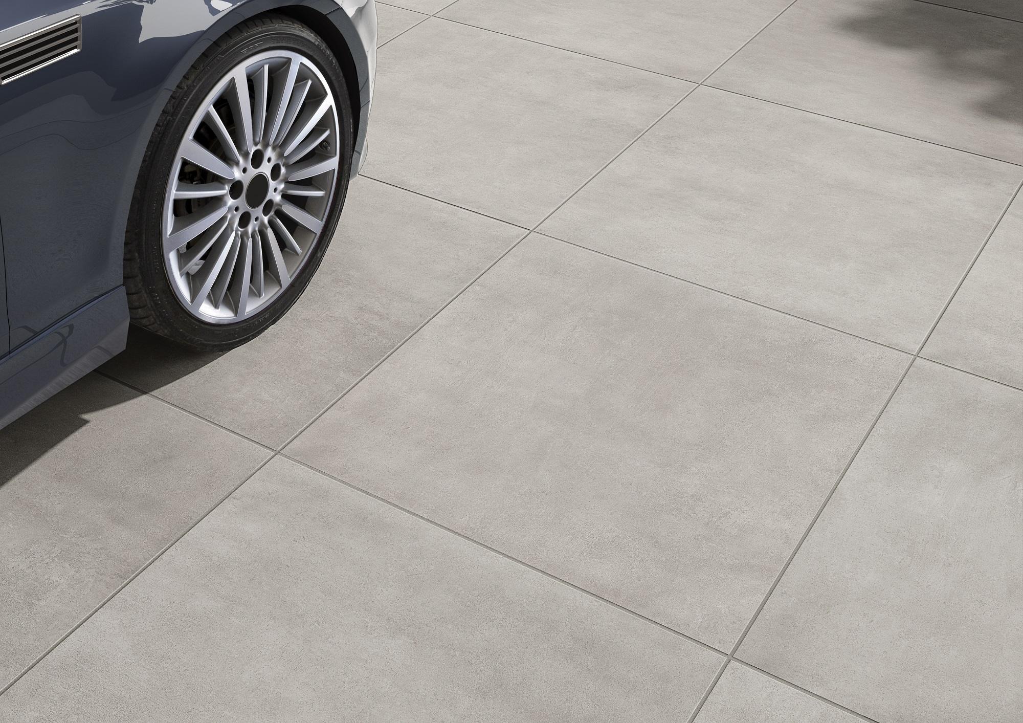 Villeroy & Boch Terrassenfliese Memphis 60x60x2 cm silver grey matt 2863 MT06