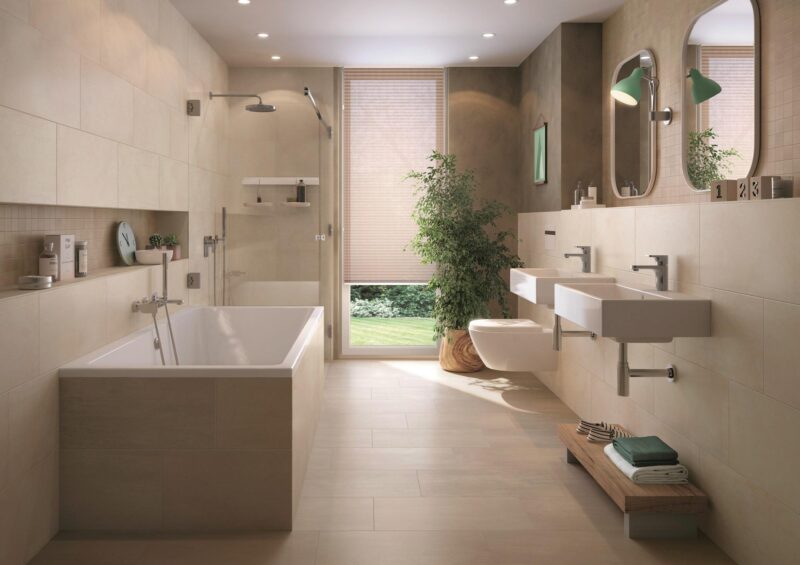 Villeroy & Boch Wandfliese Unit Four Wall 30x60 cm creme matt 1599 CT10