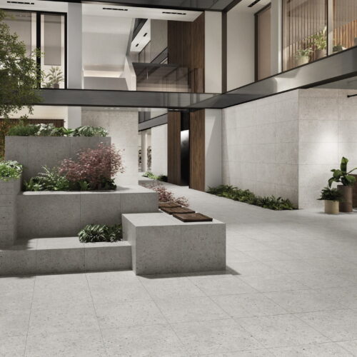 Alternative view of Villeroy & Boch Bodenfliese Aberdeen 30x60 cm opal grey matt 2526 SB6R